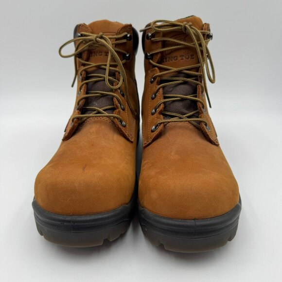 Red Wing King Toe Mens 6-Inch Waterproof Safety Toe Leather Boots Size 11D - Picture 2 of 15